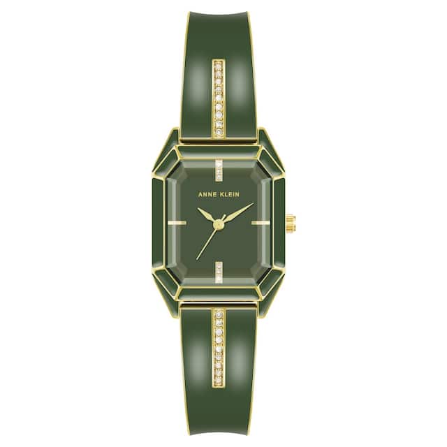 Anne Klein Green Dial Quartz Analog Watch for Women AK4042GPGN