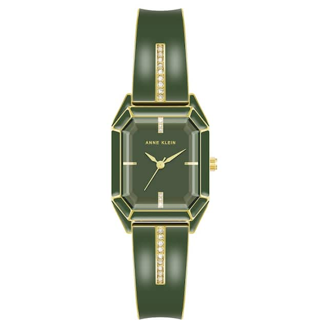 Anne Klein Green Dial Quartz Analog Watch for Women AK4042GPGN