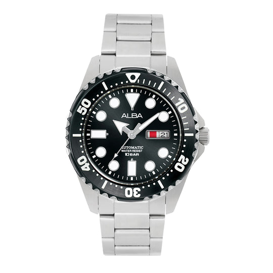 AL4485X1 Black Arcane With Metal Strap Mechanical