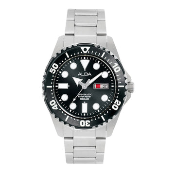 AL4485X1 Black Arcane With Metal Strap Mechanical