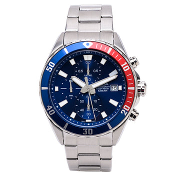 AM3801X1 Blue-Red Bezel Chronograph - Kamal Watch Company