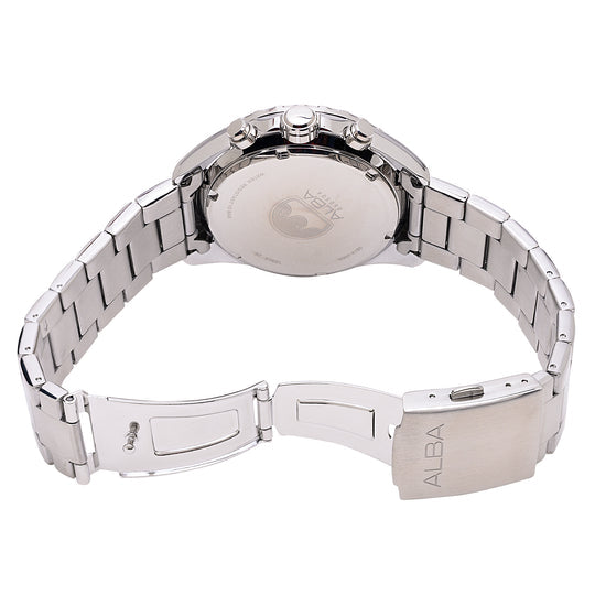 AM3801X1 Blue-Red Bezel Chronograph - Kamal Watch Company