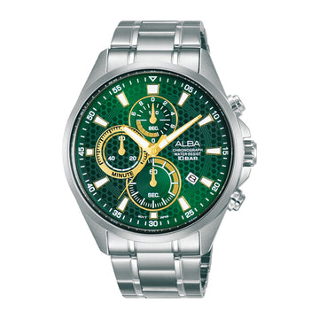AM3869X1 Forest Green Chronograph - Kamal Watch Company
