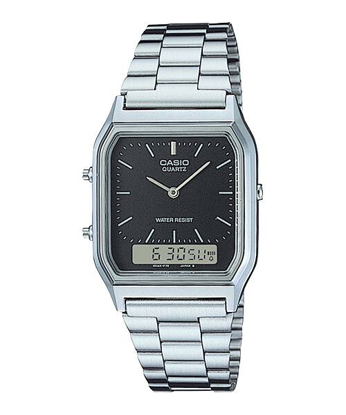 Casio Vintage AQ-230A-1DMQ – alternate front view