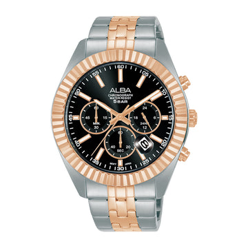 ALBA by SEIKO Rose Gold Men’s Watch AT3H12X1 - Kamal Watch Company