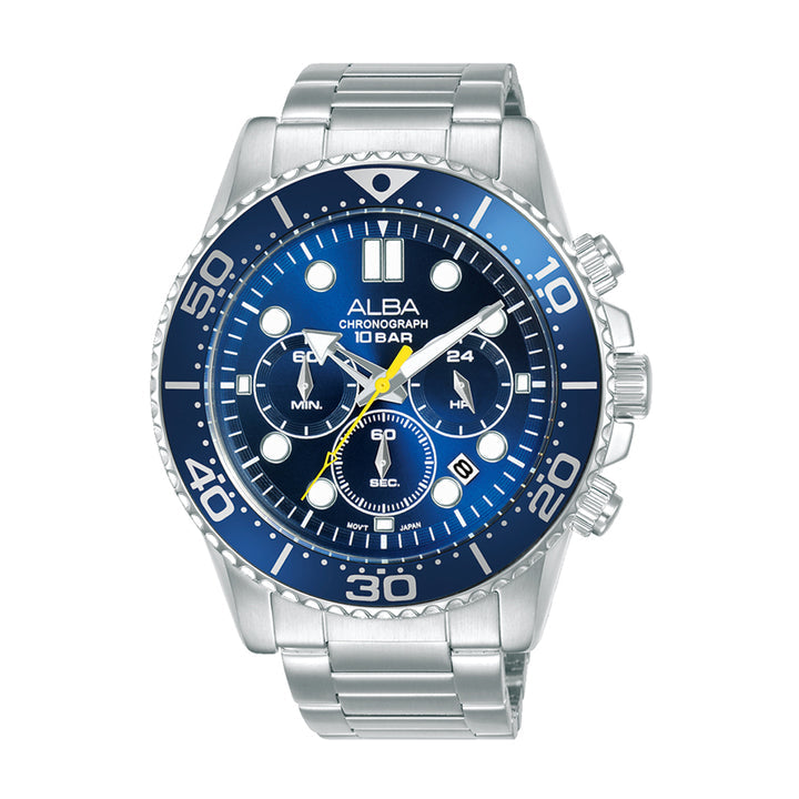 AT3J43X1 Cobalt Blue Dial Chronograph