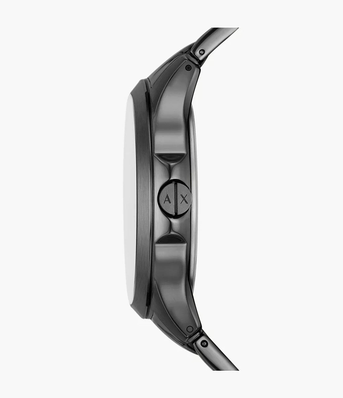 Armani Exchange Chronograph Gunmetal Stainless Steel Watch-AX2454I