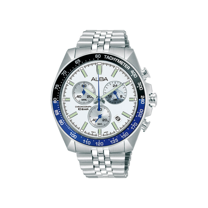 ALBA AX7029X1 Arctic Blue Chronograph Men's Watch