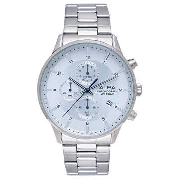AM3767X1 Silver-White Dial Chronograph - Kamal Watch Company