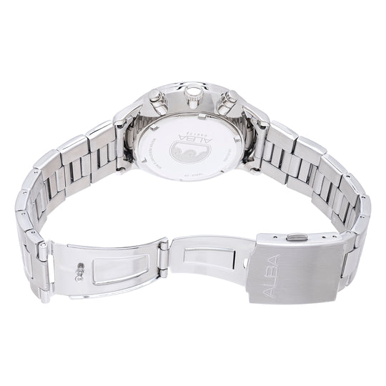 AM3767X1 Silver-White Dial Chronograph - Kamal Watch Company