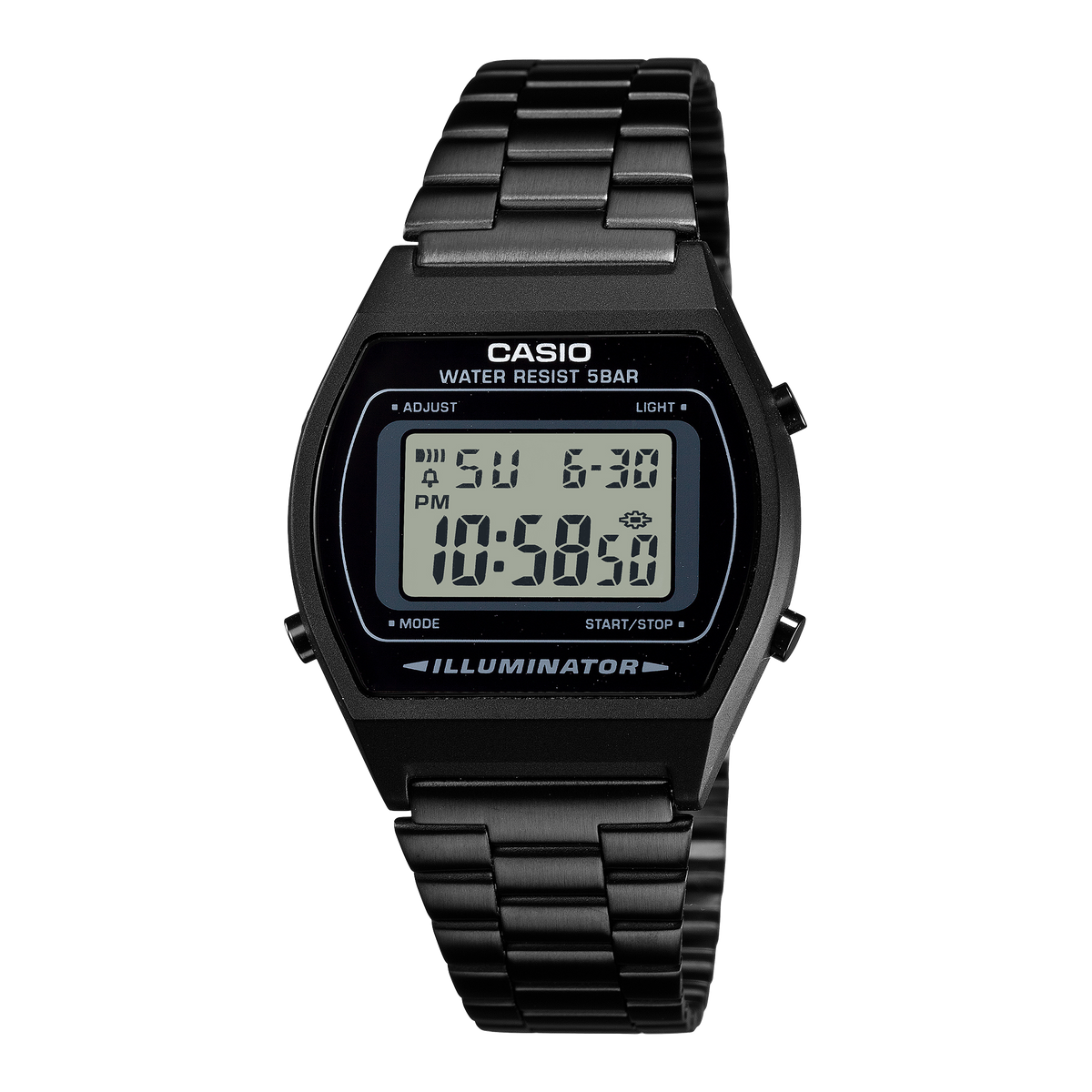 Casio Vintage B640WB-1A – front three-quarter view