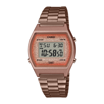Casio Vintage B640WCG-5 – front three-quarter view