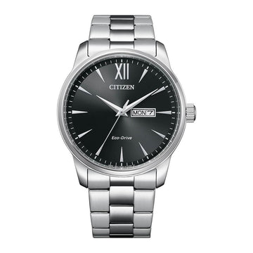 CITIZEN ECO-DRIVE GENTS WATCH BLACK DIAL BM8550-81E - Kamal Watch Company