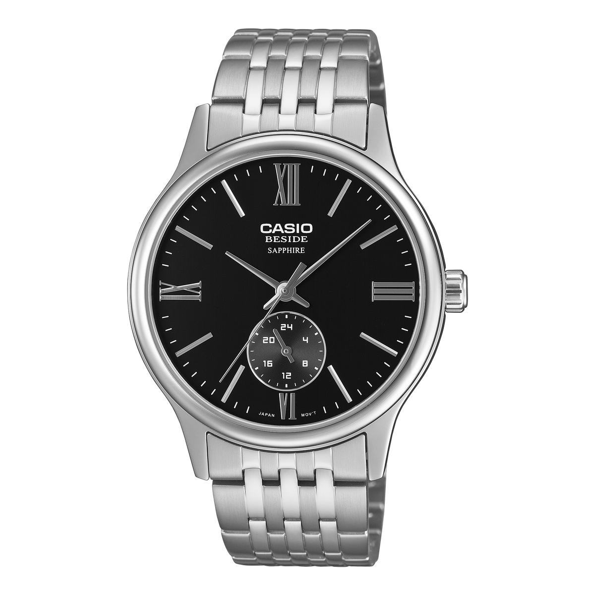 Casio Enticer BMS-100D-1AV – front three-quarter view