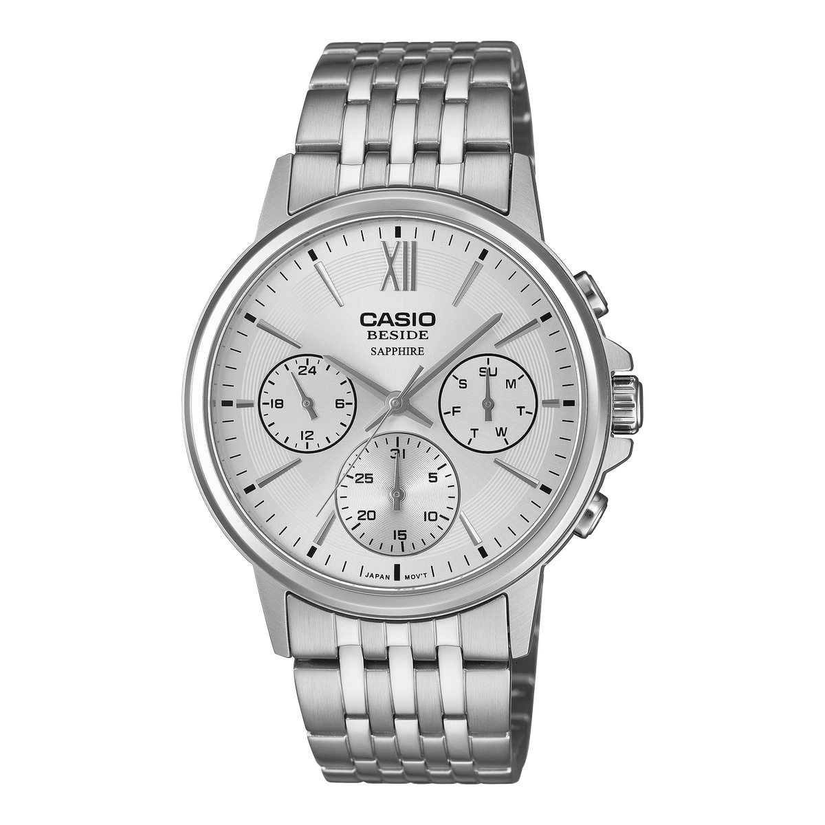 Casio Enticer BMS-300D-7AV – front three-quarter view