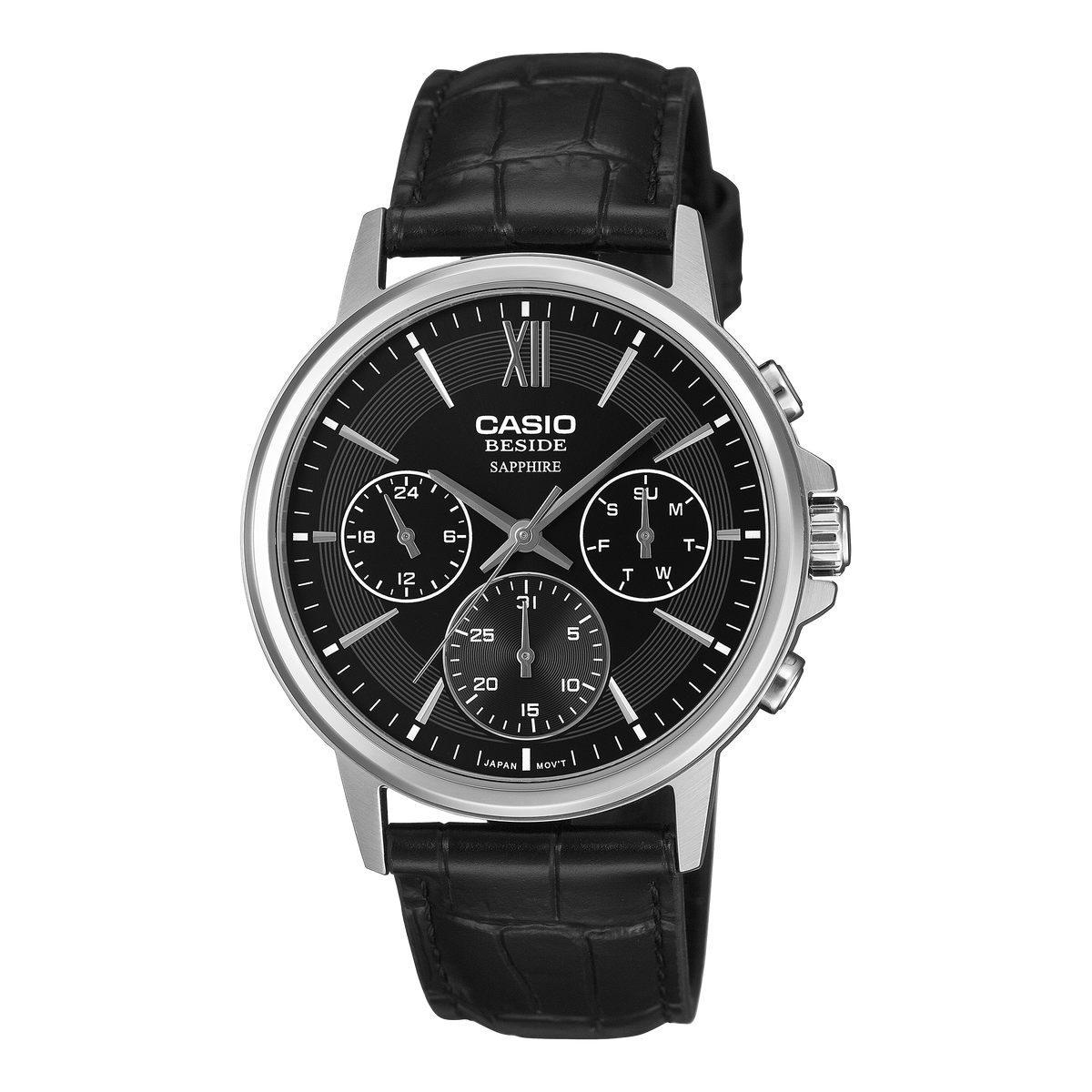 Casio Enticer BMS-300L-1AV – front three-quarter view