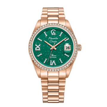 Alexandre Christie 5015LDBRGGN Women’s Multi-function watch 32 mm