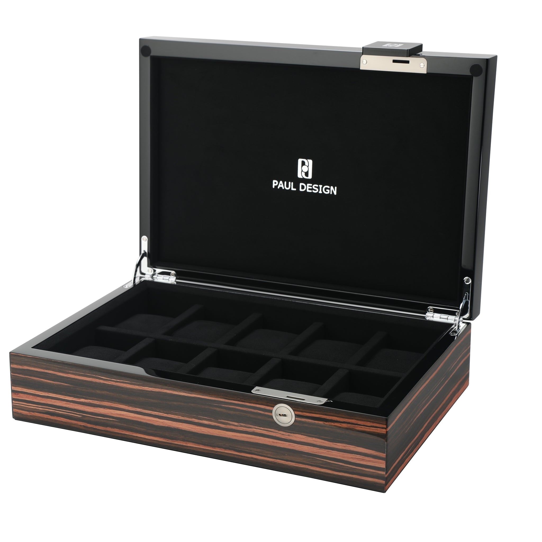 PAUL DESIGN Collector 10  Macassar Watch Case