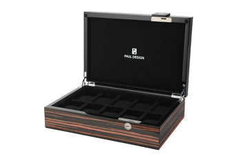 PAUL DESIGN Collector 10  Macassar Watch Case