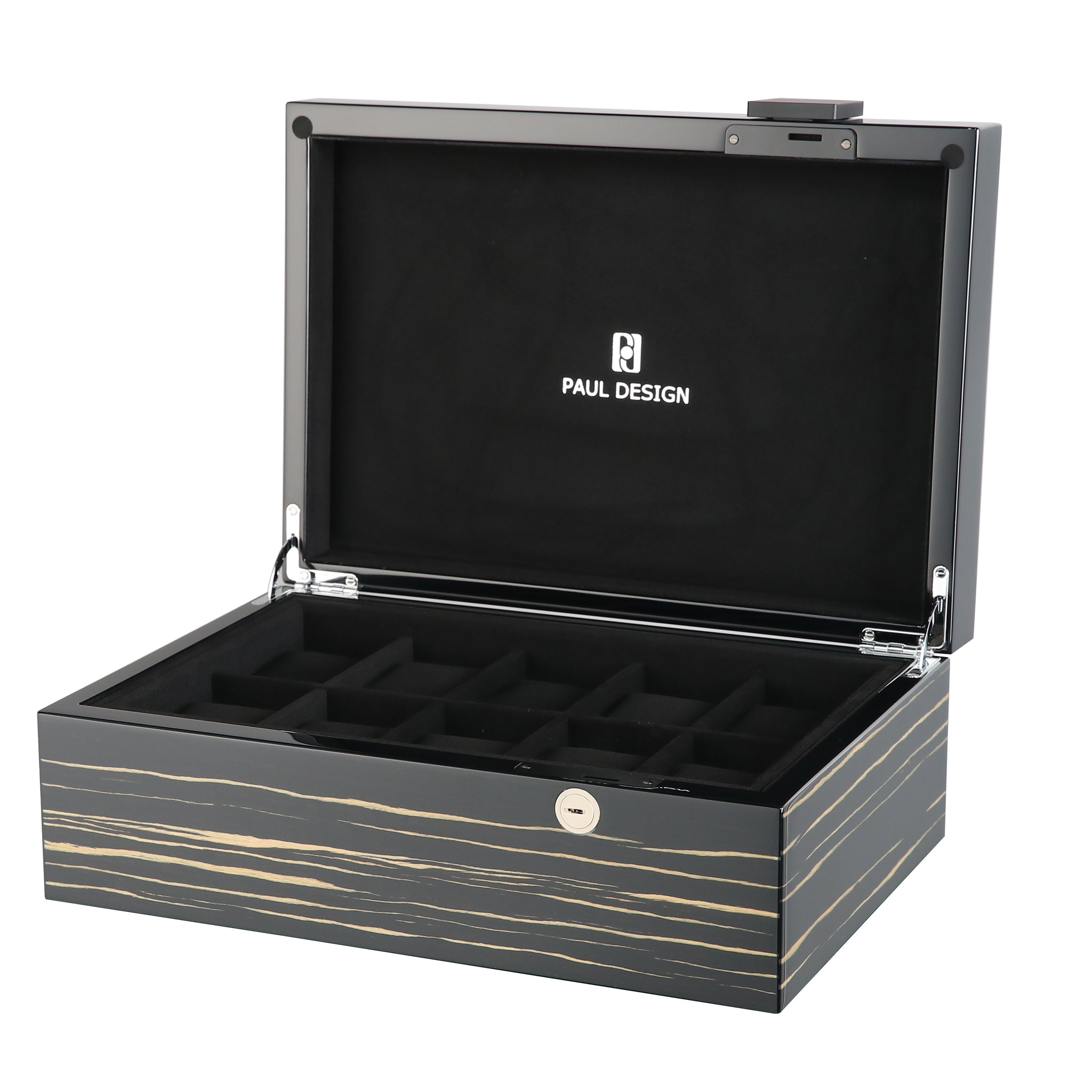 PAUL DESIGN Collector 10H Black Shadow Watch Case