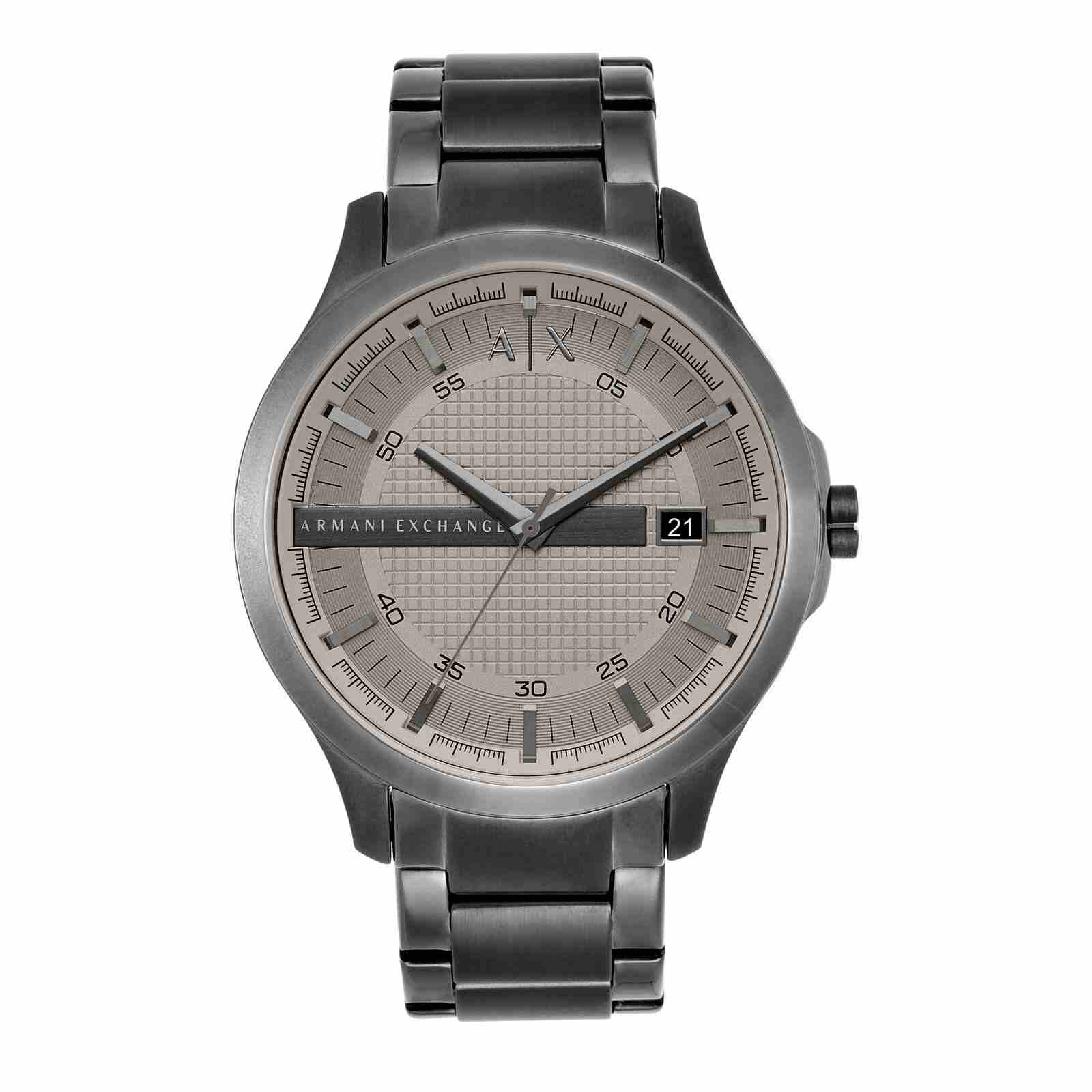 Armani Exchange Hampton Round Analog Grey Men'S Watch