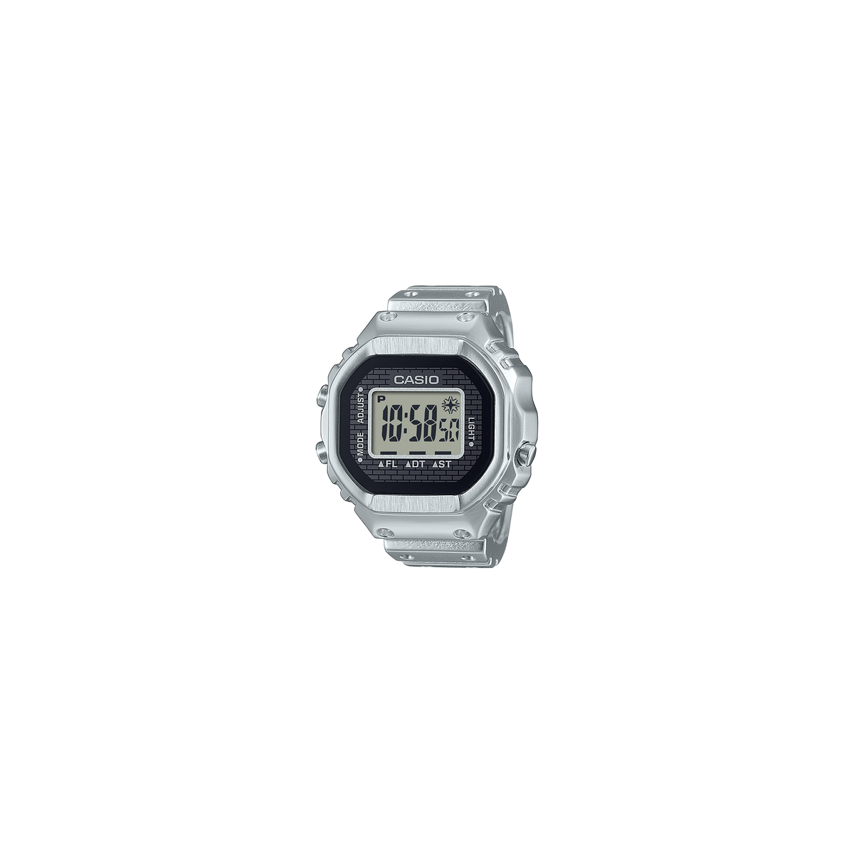 Casio CRW-001-1 – front three-quarter view