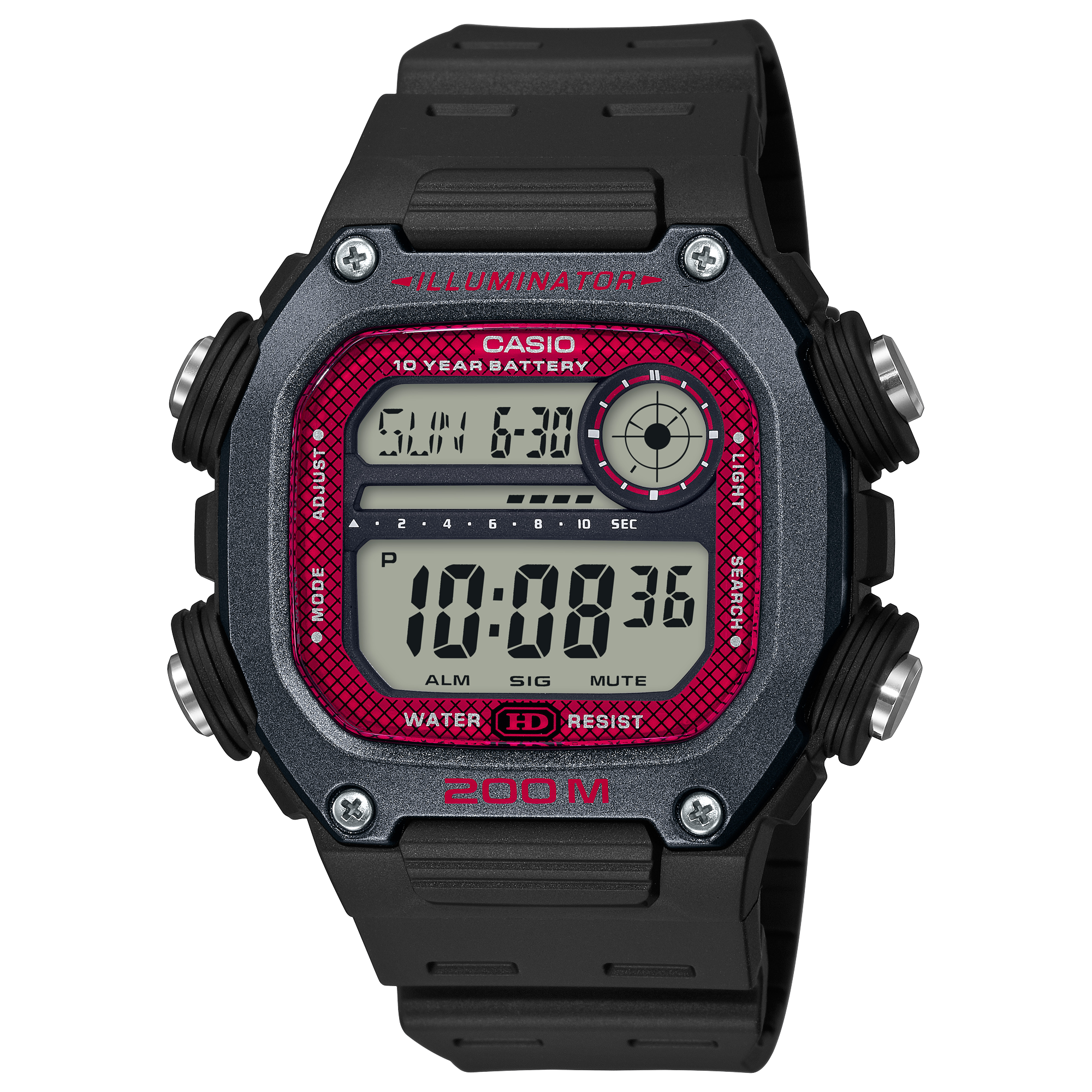Casio DW-291H-1BV Digital Unisex Watch