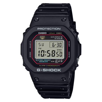 Casio G-Shock DW-5000R-1A – front three-quarter view
