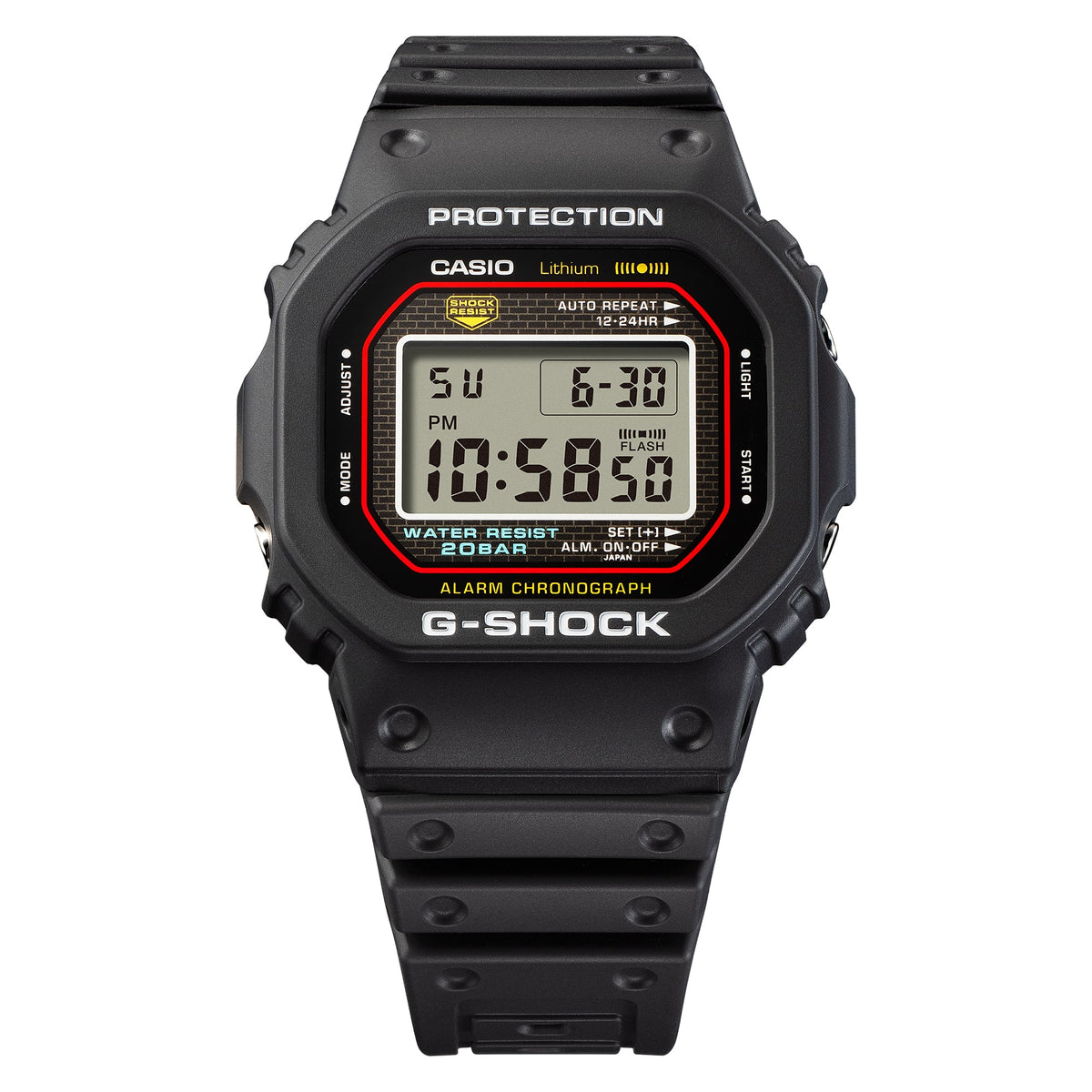 Casio G-Shock DW-5000R-1A – front view