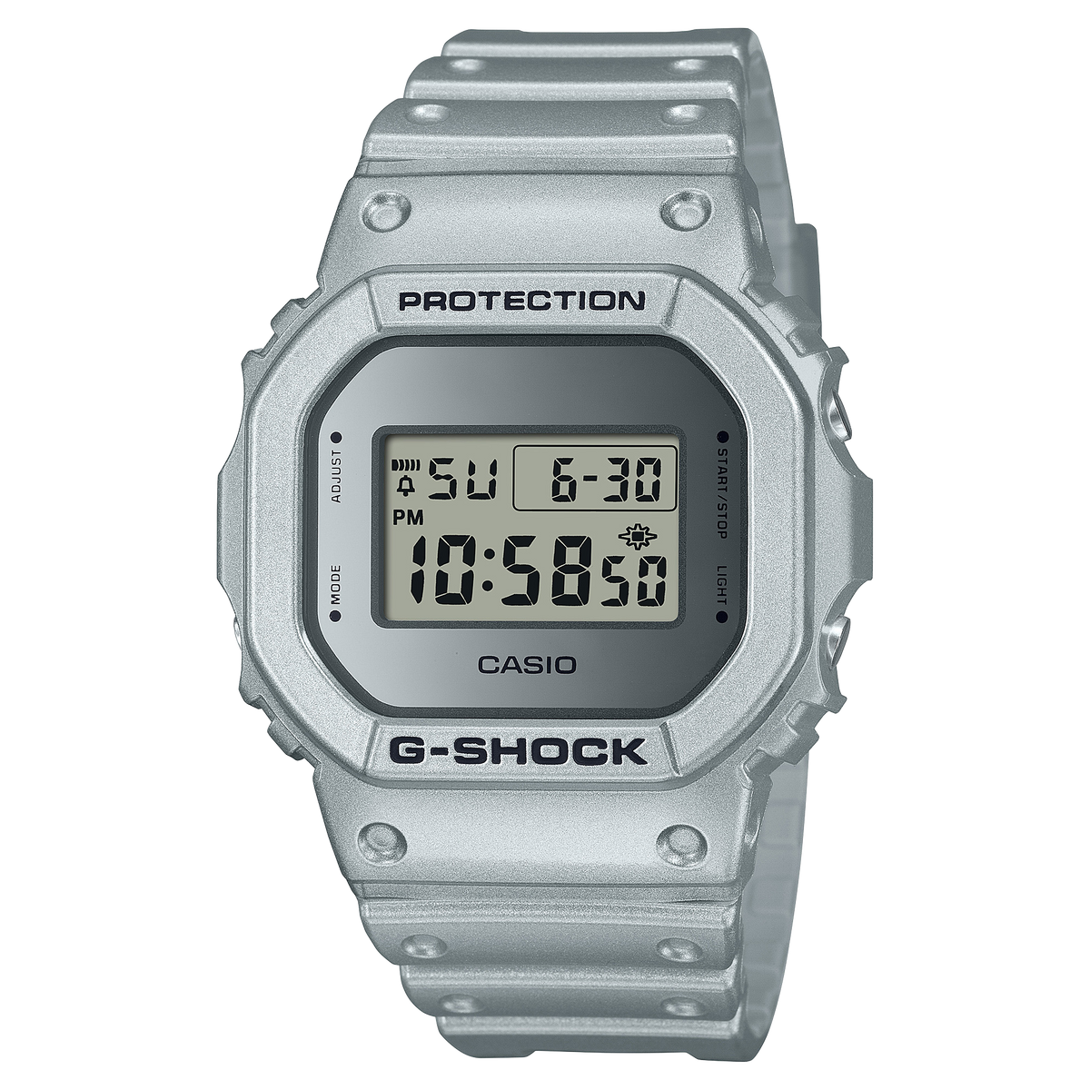 Casio G-Shock DW-5600FF-8 – front three-quarter view