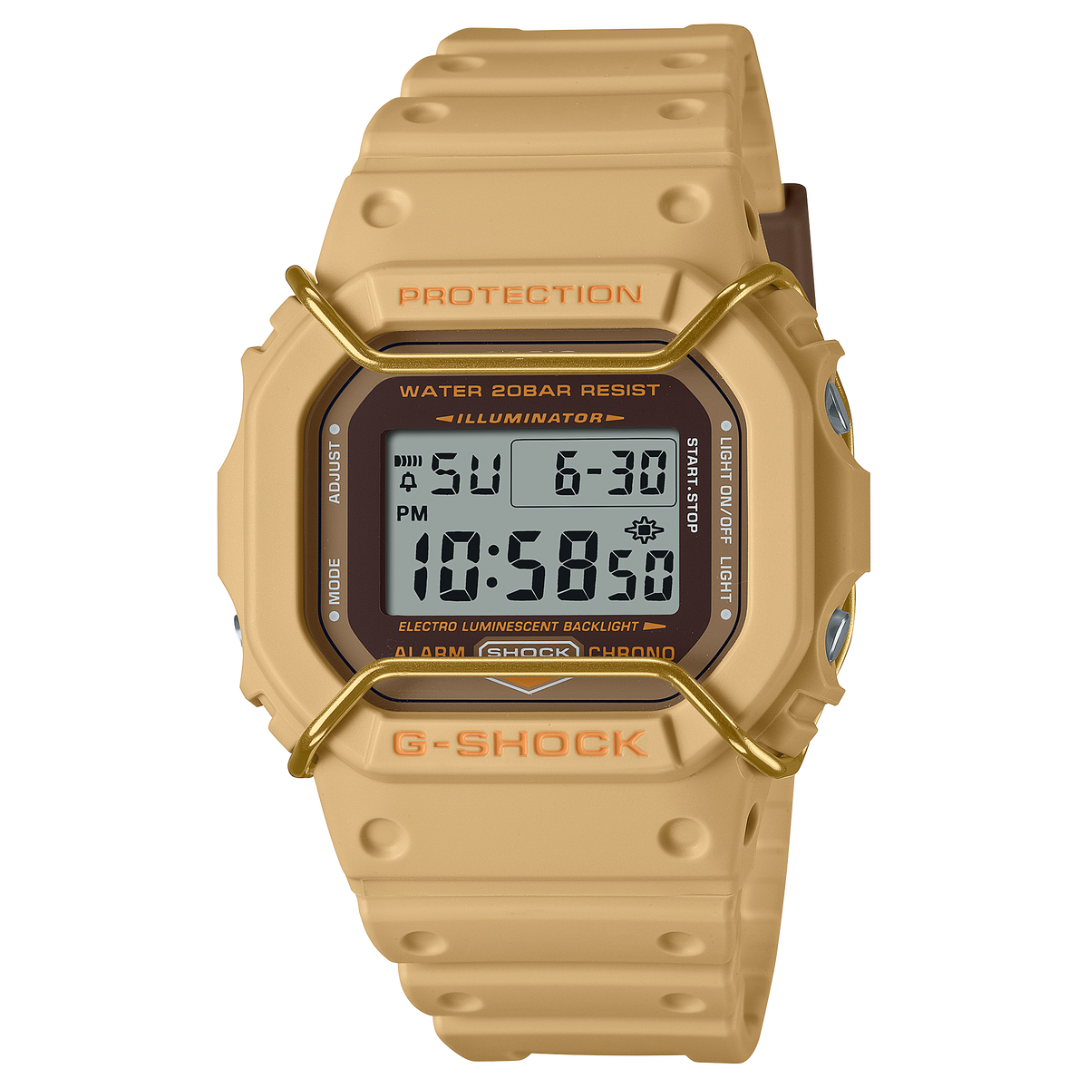 Casio G-Shock DW-5600PT-5 – front three-quarter view