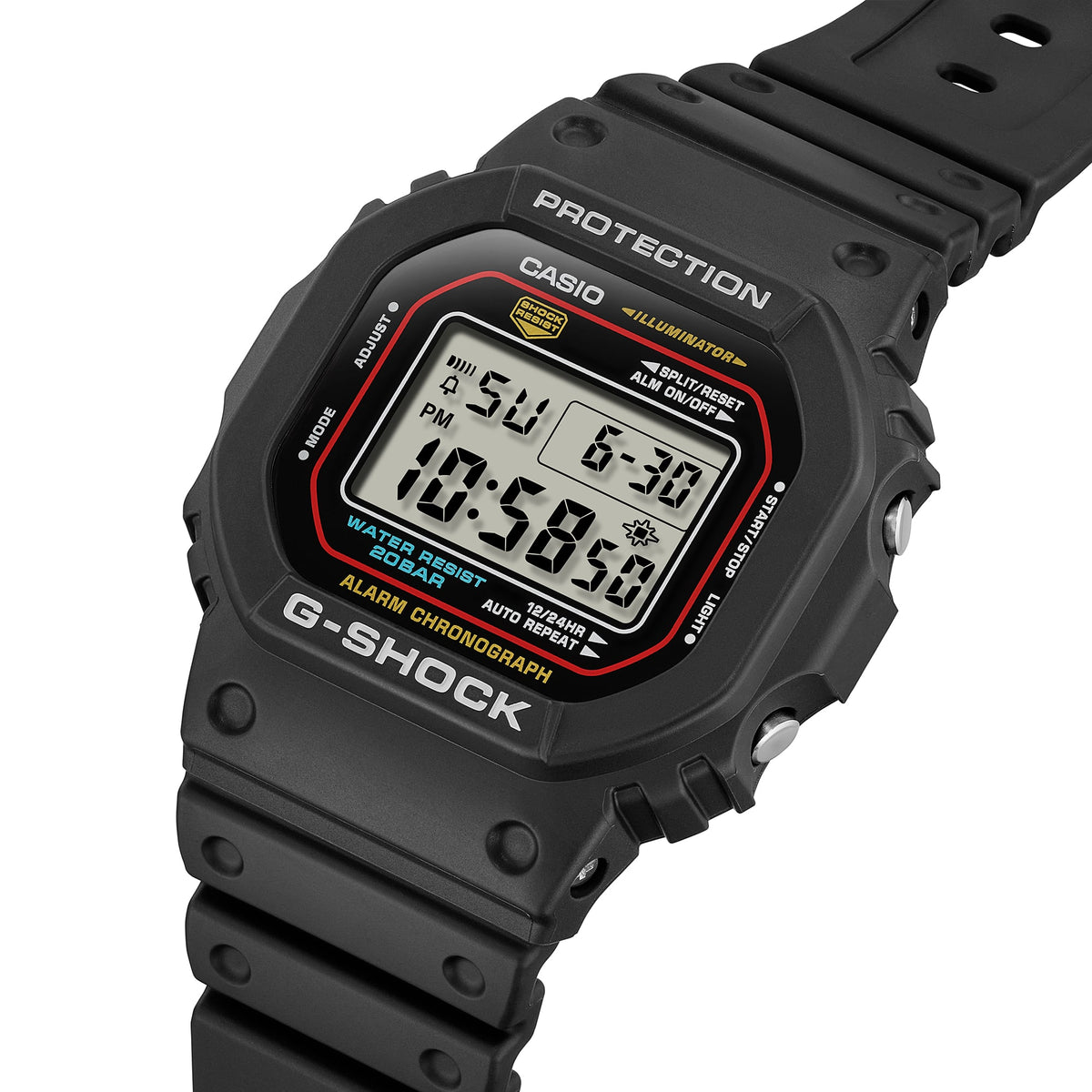 Casio G-Shock DW-5600RL-1 – side view