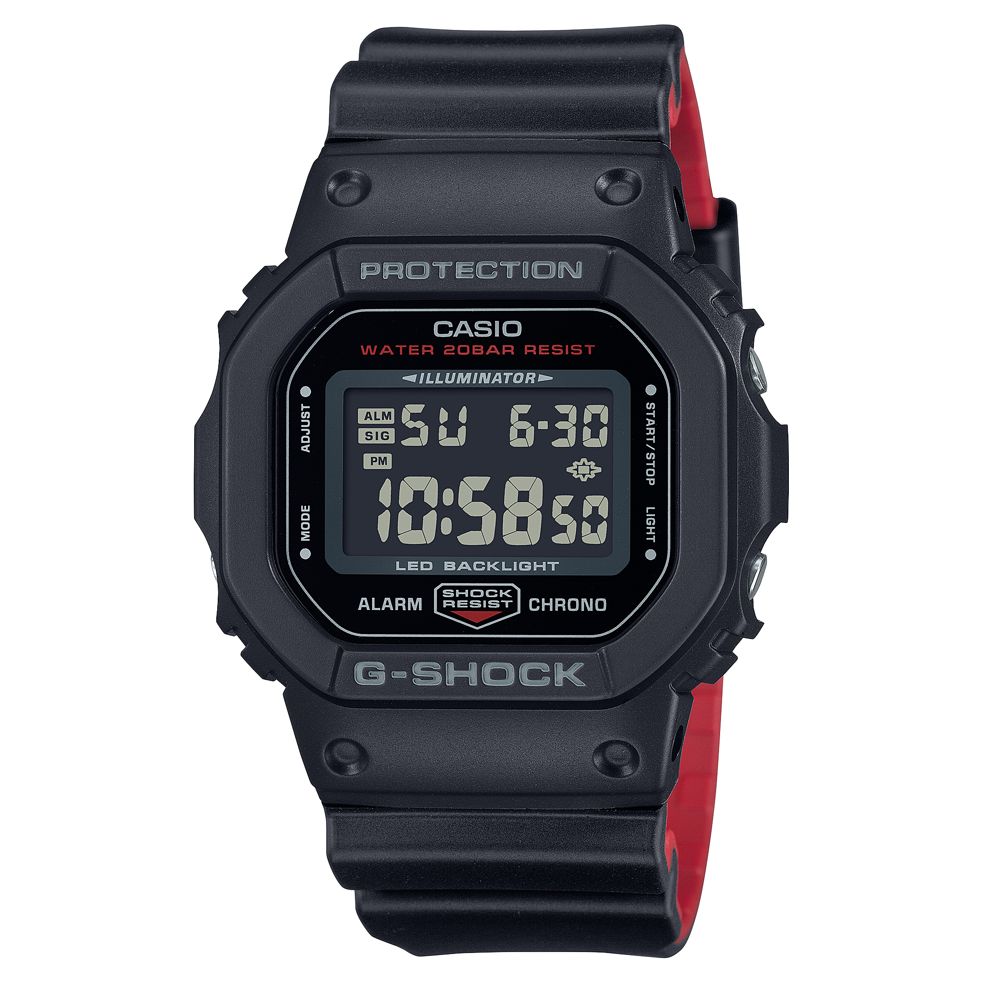 Casio G-Shock DW-5600UHR-1 Digital Watch for Men