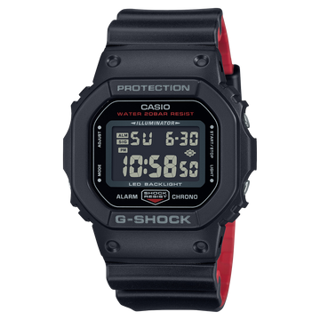 Casio G-Shock DW-5600UHR-1 – front three-quarter view