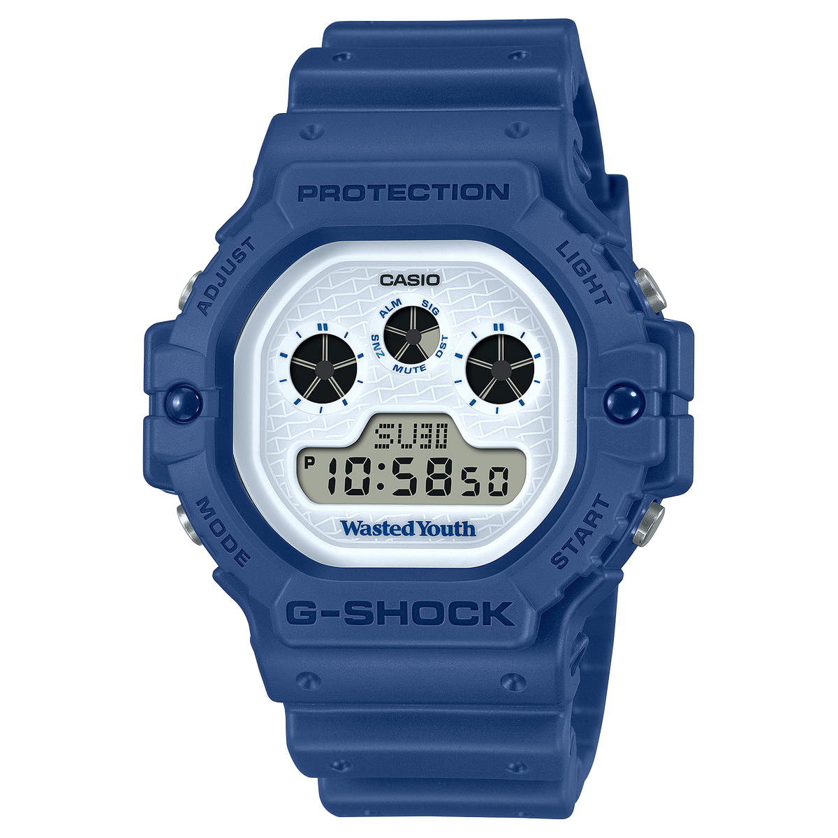 Casio G-Shock DW-5900WY-2 – front three-quarter view