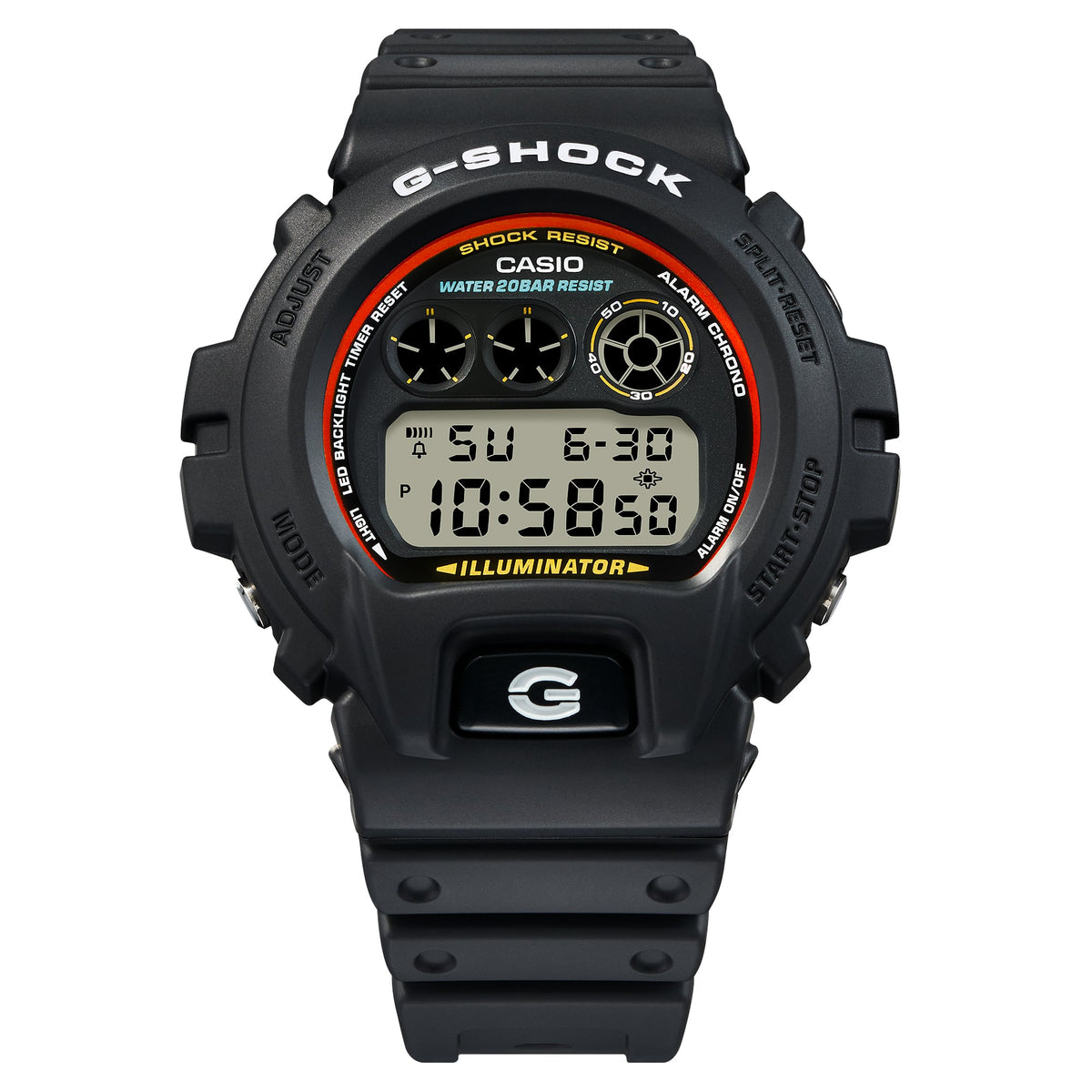 Casio G-Shock DW-6900RL-1 – front view