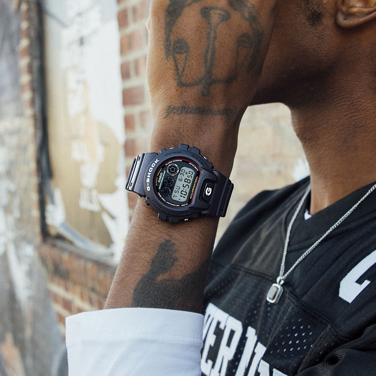 Casio G-Shock DW-6900RL-1 – on the wrist