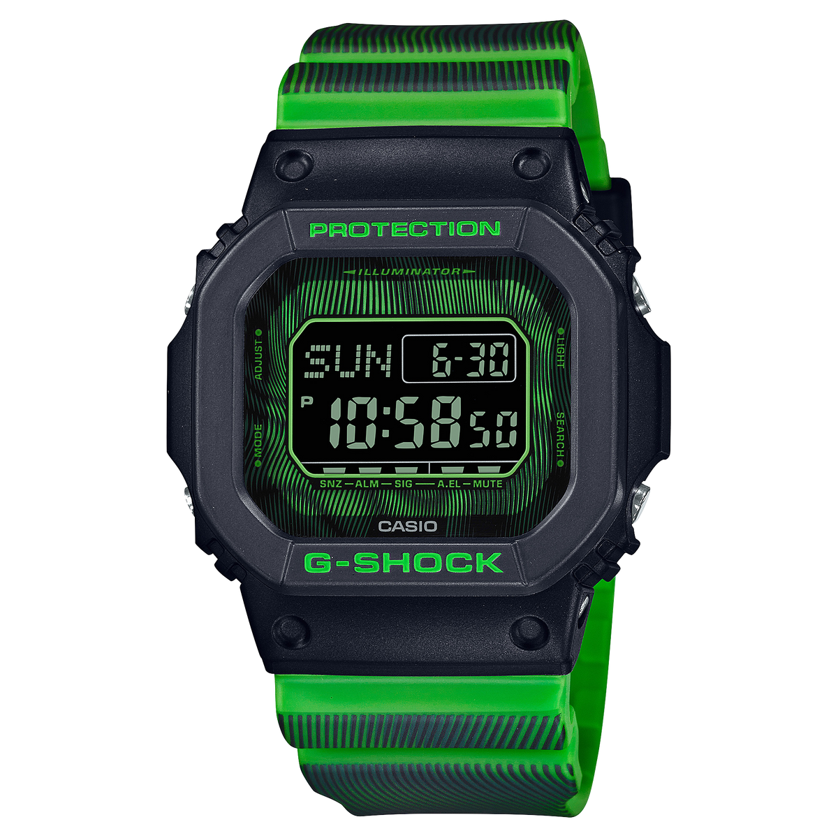 Casio G-Shock DW-D5600TD-3 – front three-quarter view