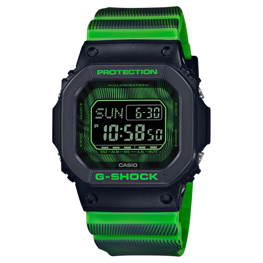 Casio G-Shock DW-D5600TD-3 – front three-quarter view