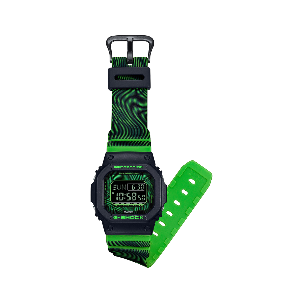 Casio G-Shock DW-D5600TD-3 – buckle