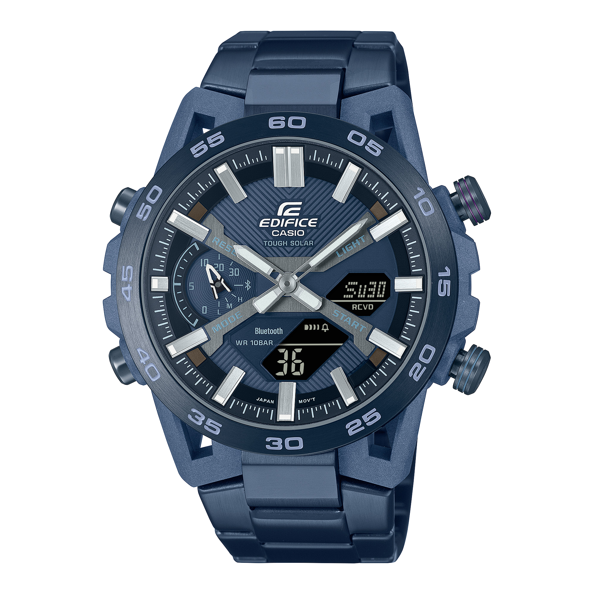 Casio Edifice ECB-2000CB-2A Analogue-Digital Watch for Men