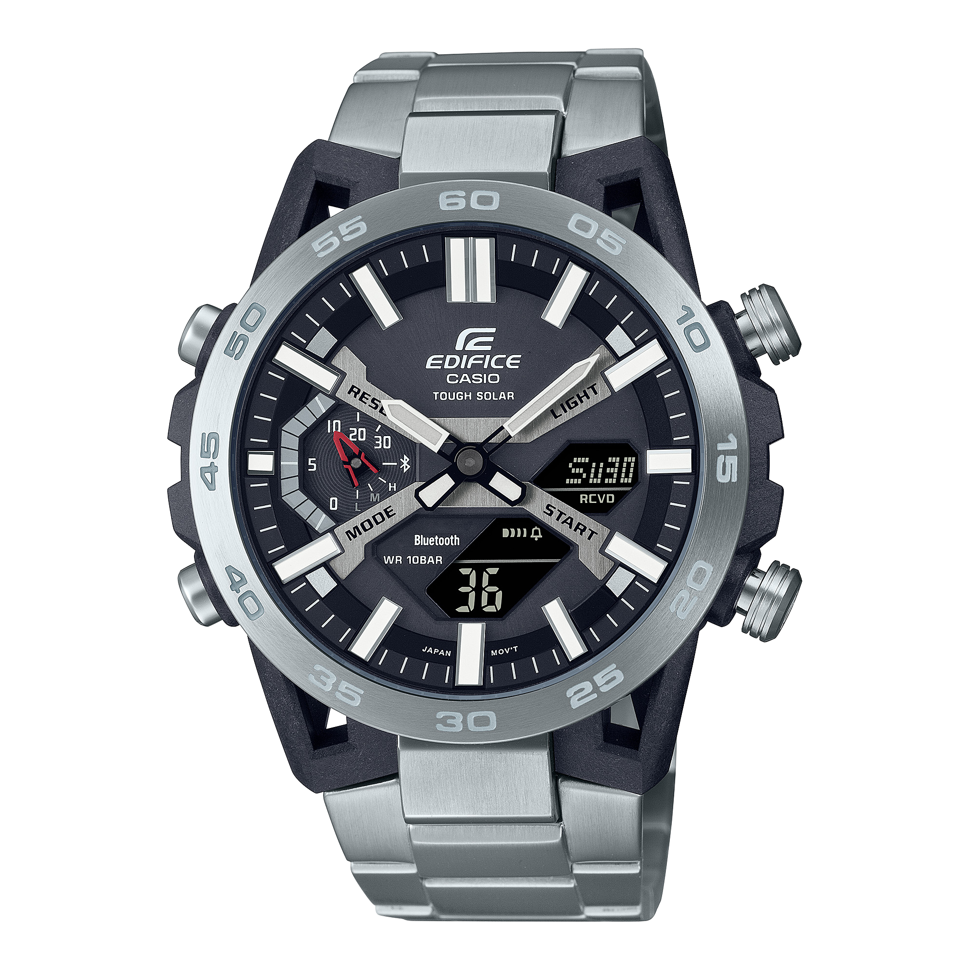 Casio Edifice ECB-2000D-1A Analogue-Digital Watch for Men