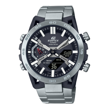 Casio Edifice ECB-2000D-1A – front three-quarter view