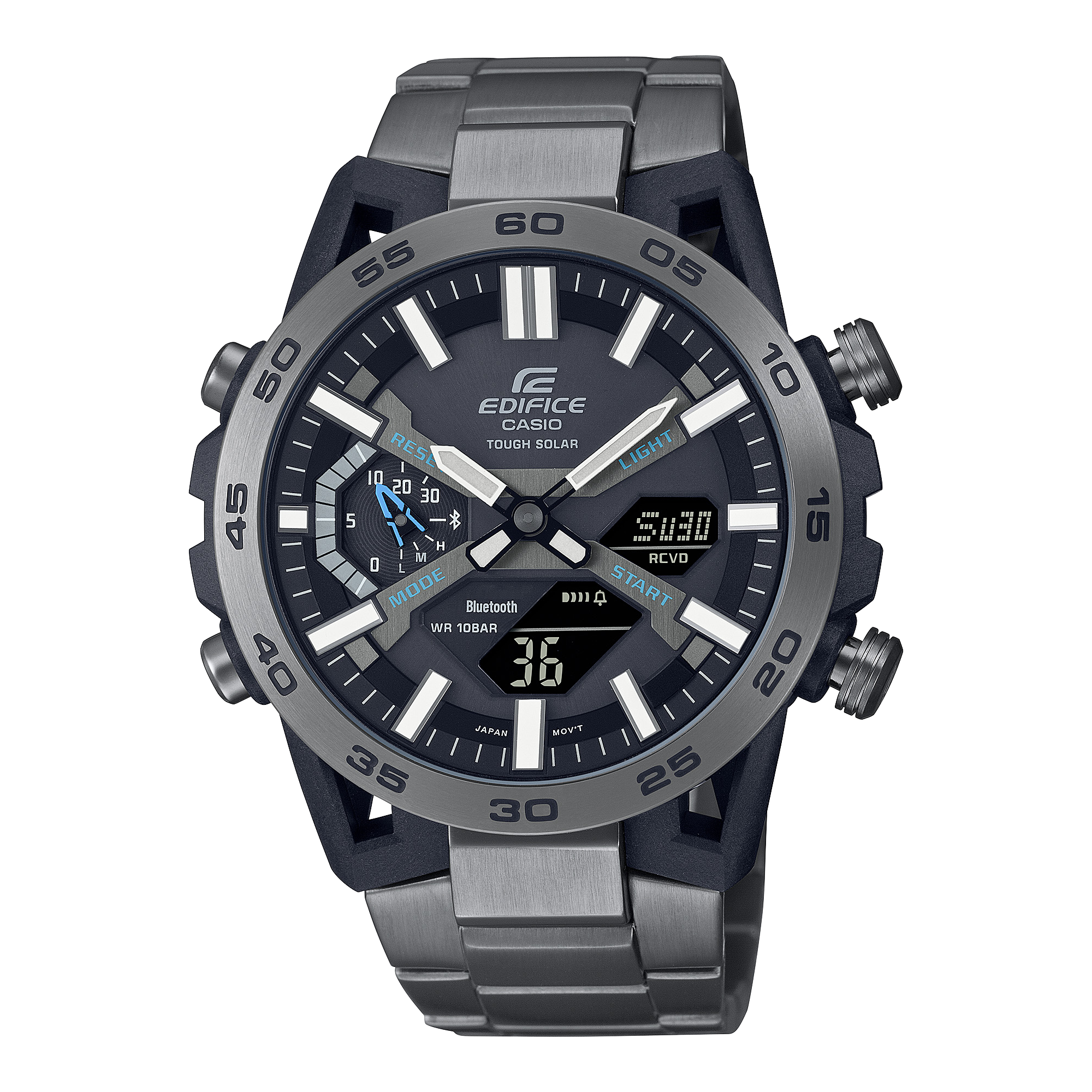 Casio Edifice ECB-2000DC-1A Analogue-Digital Watch for Men