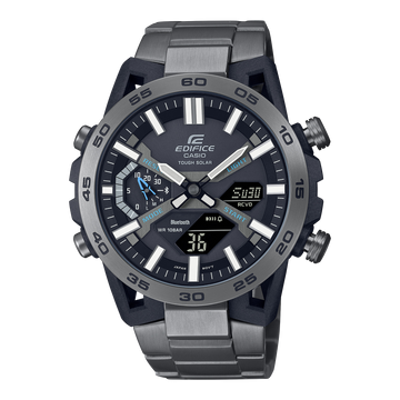 Casio Edifice ECB-2000DC-1A – front three-quarter view