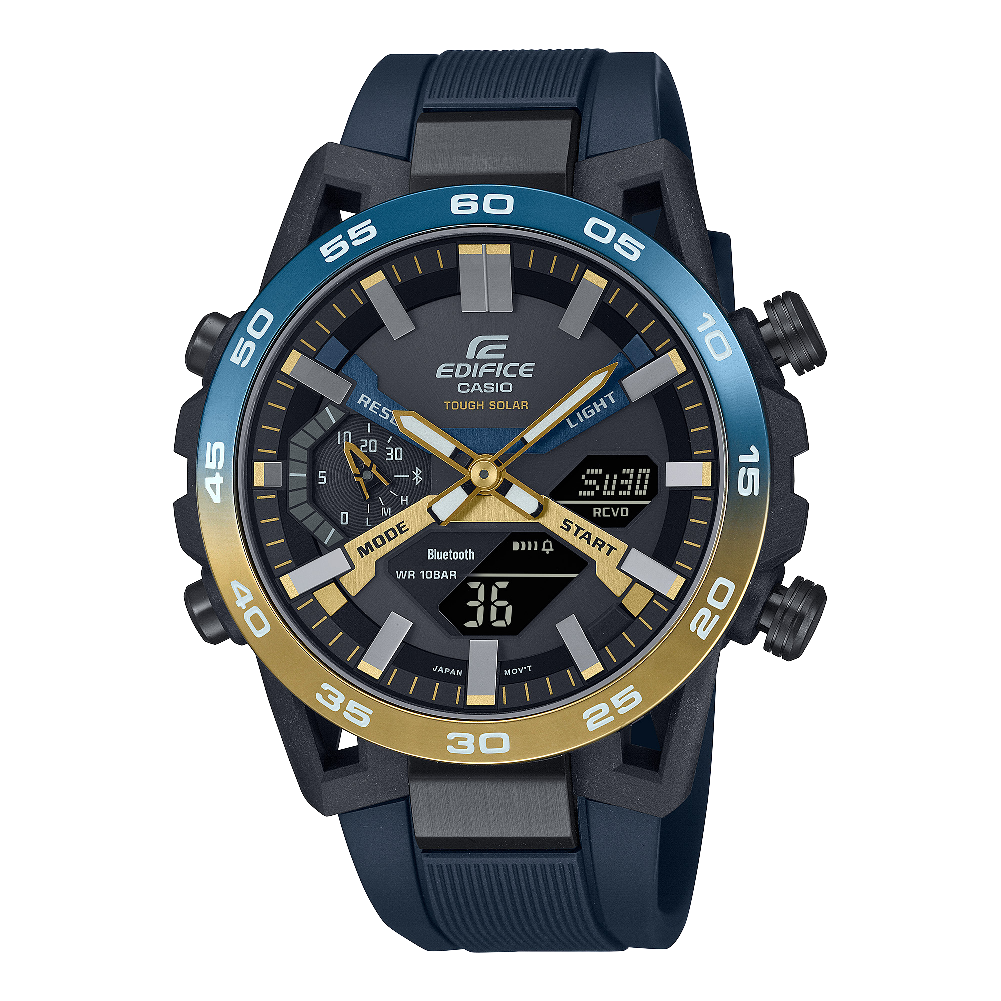Casio Edifice ECB-2000NP-1A Analogue-Digital Watch for Men