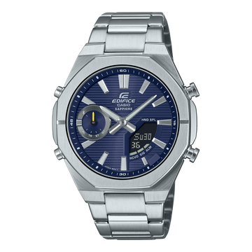 Casio Edifice ECB-S10D-2A – front three-quarter view