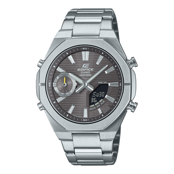 Casio Edifice ECB-S10D-8A – front three-quarter view