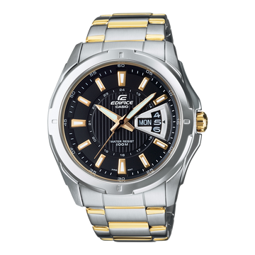 Casio Edifice EF-129SG-1AV – front three-quarter view