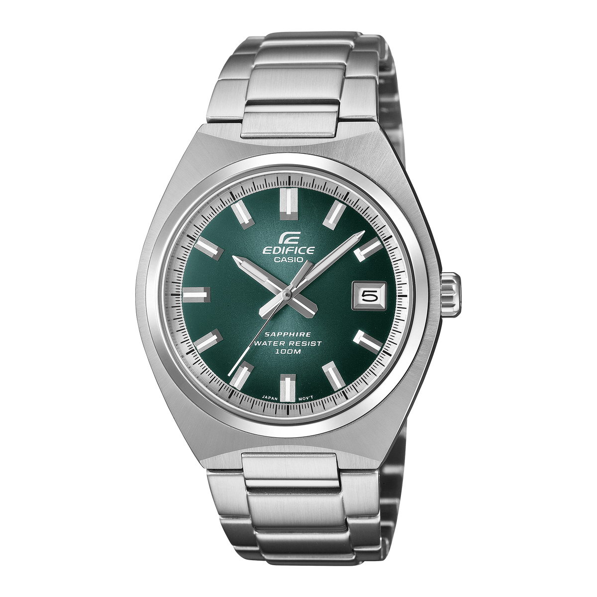 Casio Edifice EFB-109D-3AV – front three-quarter view